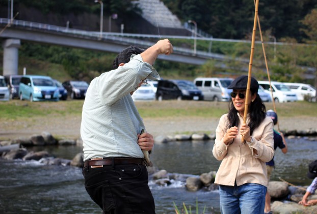 トレカーサ感謝祭マス釣り