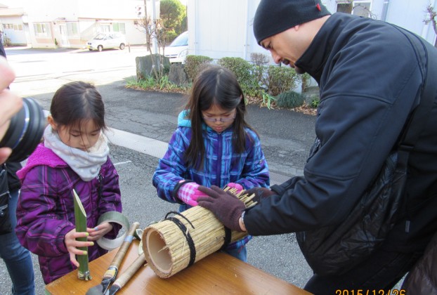 門松づくり2015