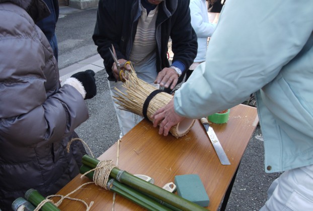 門松づくり2015