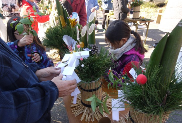 門松づくり2015