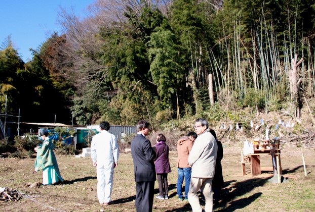 愛川町農家住宅地鎮祭