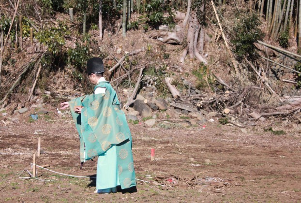 愛川町農家住宅地鎮祭