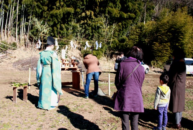 愛川町農家住宅地鎮祭