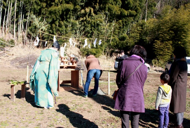 愛川町農家住宅地鎮祭