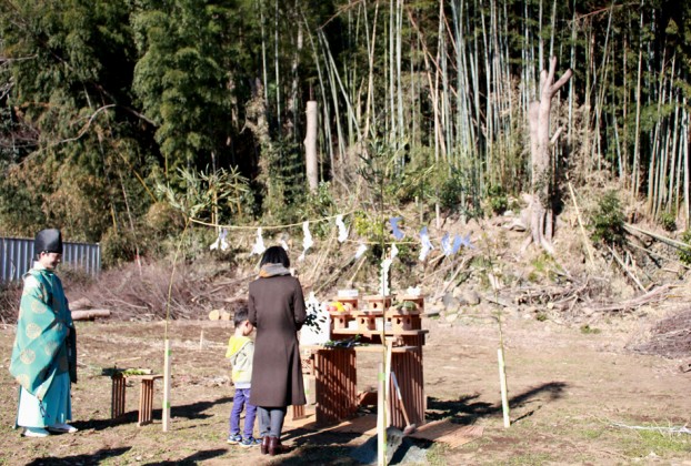 愛川町農家住宅地鎮祭