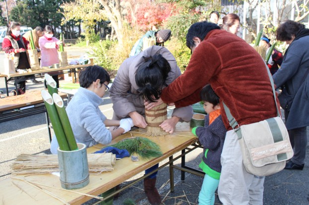 門松づくり