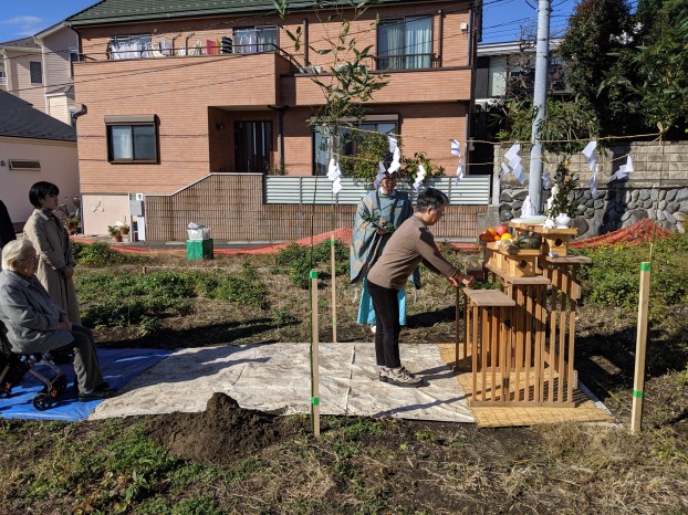 大磯町地鎮祭