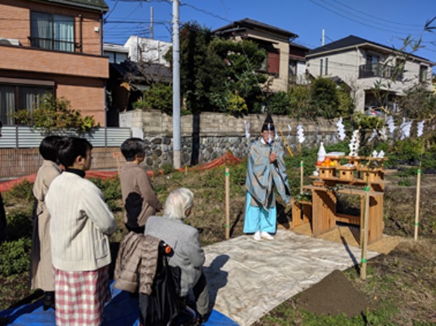 大磯町地鎮祭