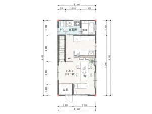 一階間取り図