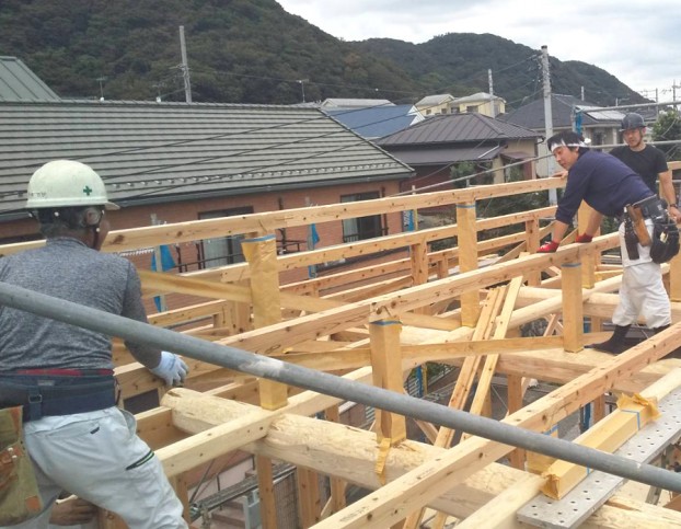 大磯町太鼓梁の家