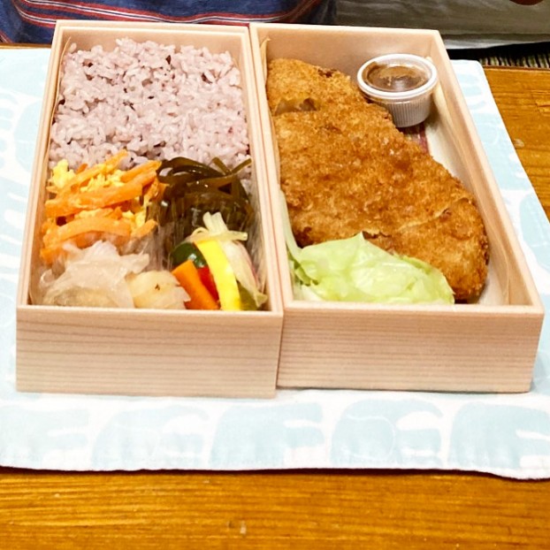 しぇんろんとんかつ弁当