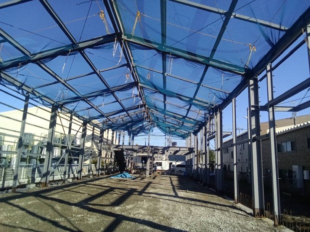 座間市鉄骨造工場